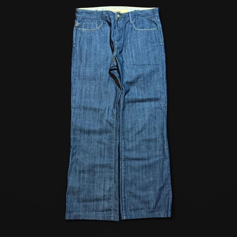Vintage y2k Vigoss Studio Chase jeans in dark wash raw denim